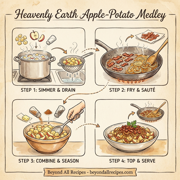 Heavenly Earth Apple-Potato Medley instructions