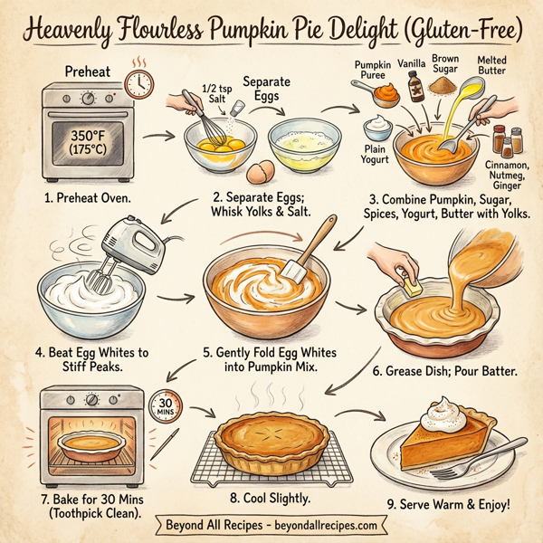 Heavenly Flourless Pumpkin Pie Delight (Gluten-Free) instructions