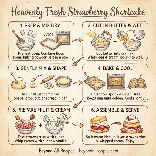 Heavenly Fresh Strawberry Shortcake instructions