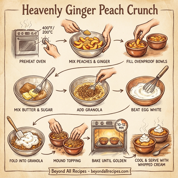 Heavenly Ginger Peach Crunch instructions