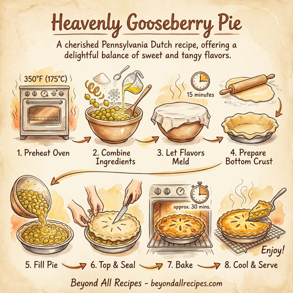 Heavenly Gooseberry Pie instructions