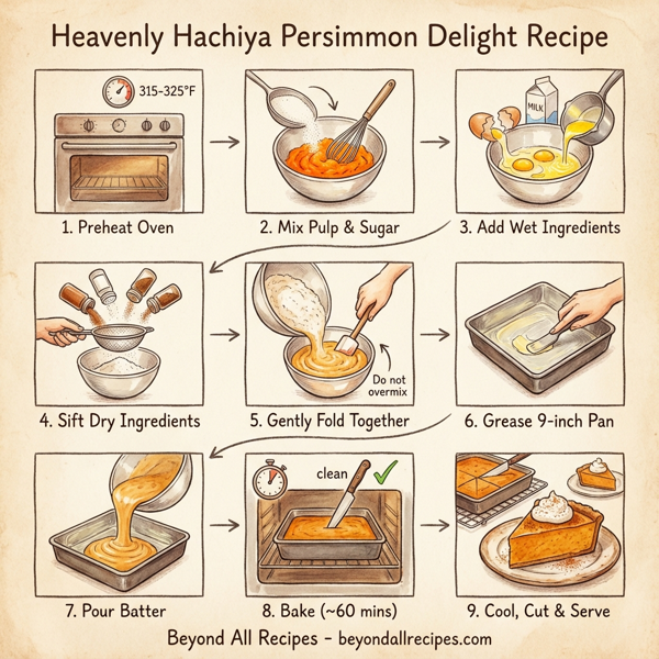 Heavenly Hachiya Persimmon Delight instructions
