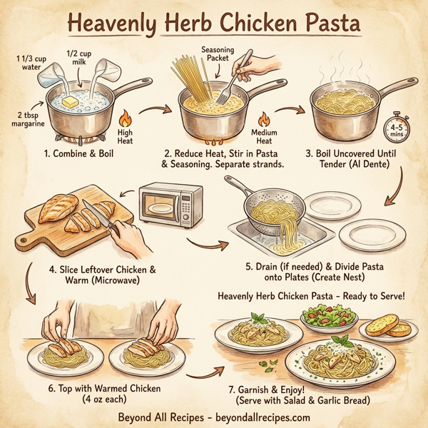 Heavenly Herb Chicken Pasta instructions