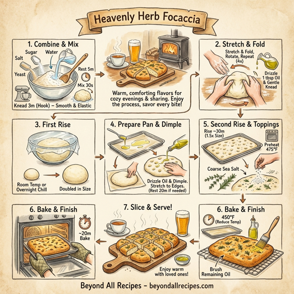 Heavenly Herb Focaccia instructions