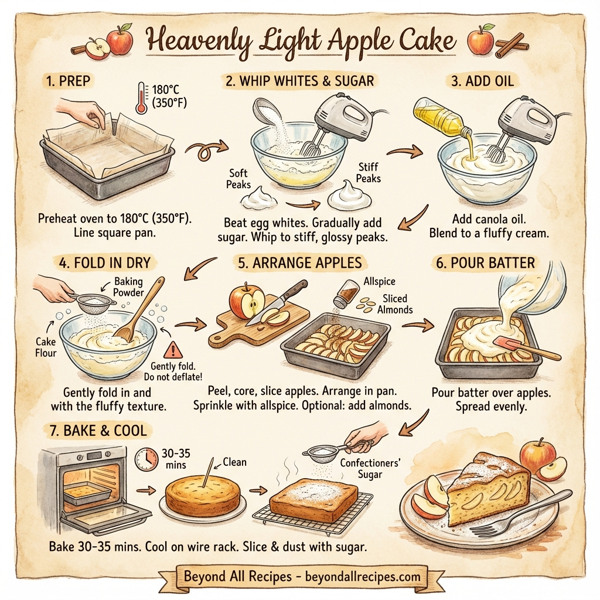 Heavenly Light Apple Cake instructions