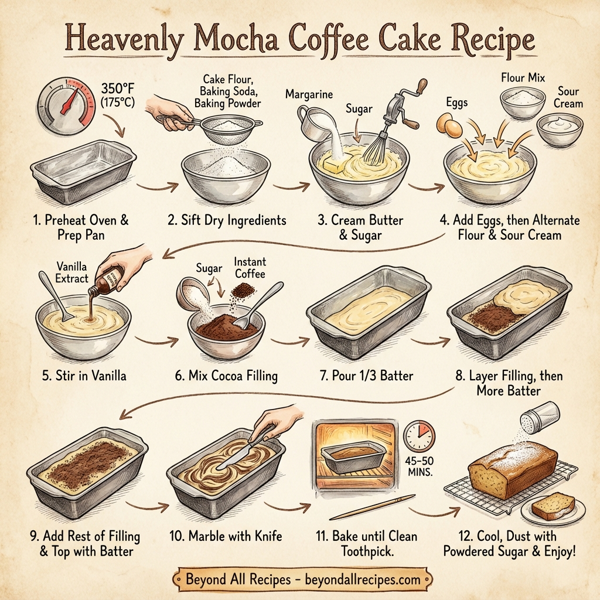 Heavenly Mocha Coffee Cake instructions