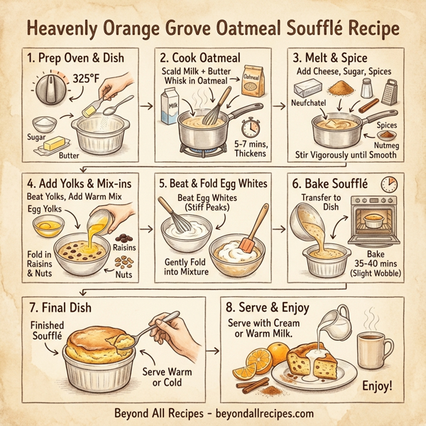 Heavenly Orange Grove Oatmeal Soufflé instructions