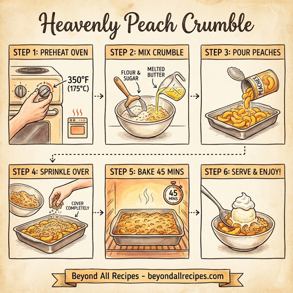 Heavenly Peach Crumble instructions
