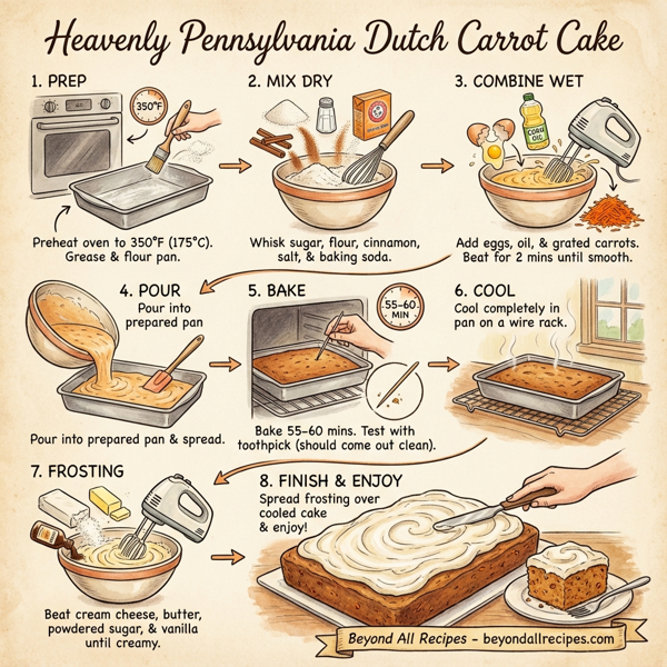 Heavenly Pennsylvania Dutch Carrot Cake instructions