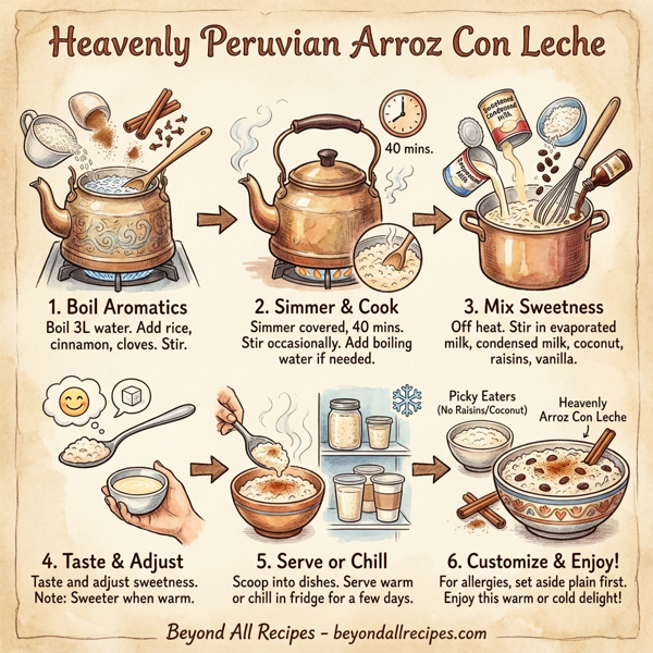 Heavenly Peruvian Arroz Con Leche instructions