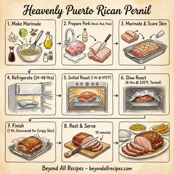 Heavenly Puerto Rican Pernil instructions
