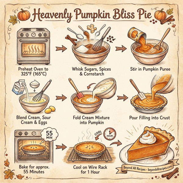 Heavenly Pumpkin Bliss Pie instructions