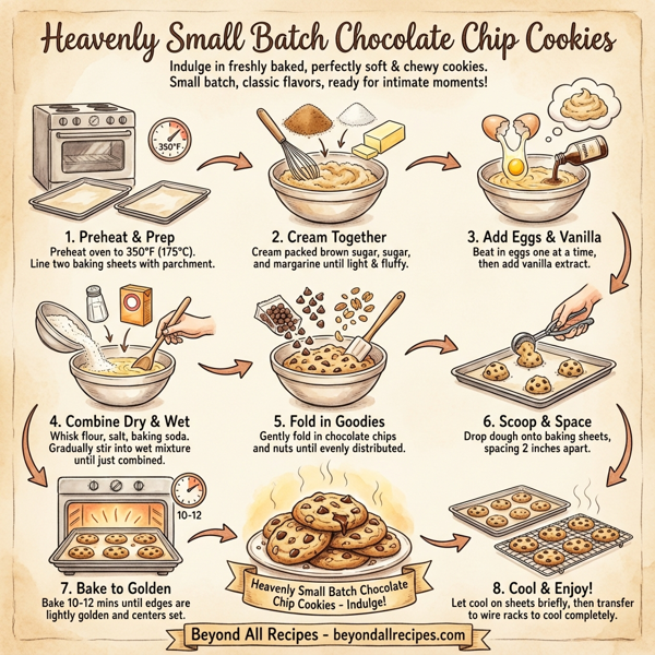 Heavenly Small Batch Chocolate Chip Cookies instructions