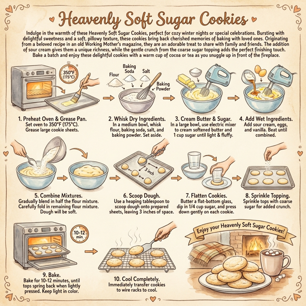 Heavenly Soft Sugar Cookies instructions