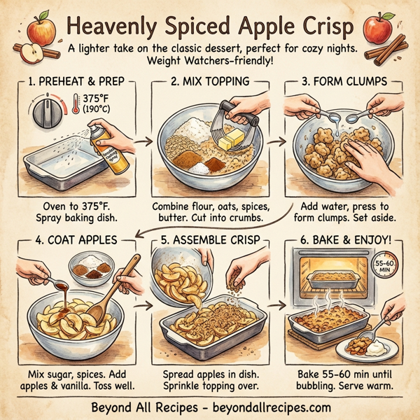 Heavenly Spiced Apple Crisp instructions