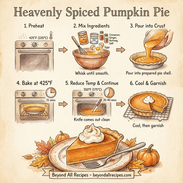 Heavenly Spiced Pumpkin Pie instructions