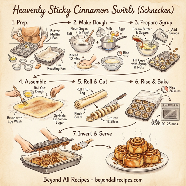Heavenly Sticky Cinnamon Swirls instructions