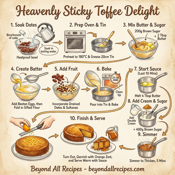 Heavenly Sticky Toffee Delight instructions