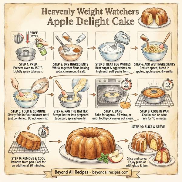 Heavenly Weight Watchers Apple Delight Cake instructions