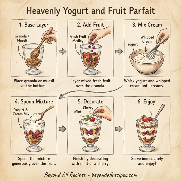 Heavenly Yogurt and Fruit Parfait instructions
