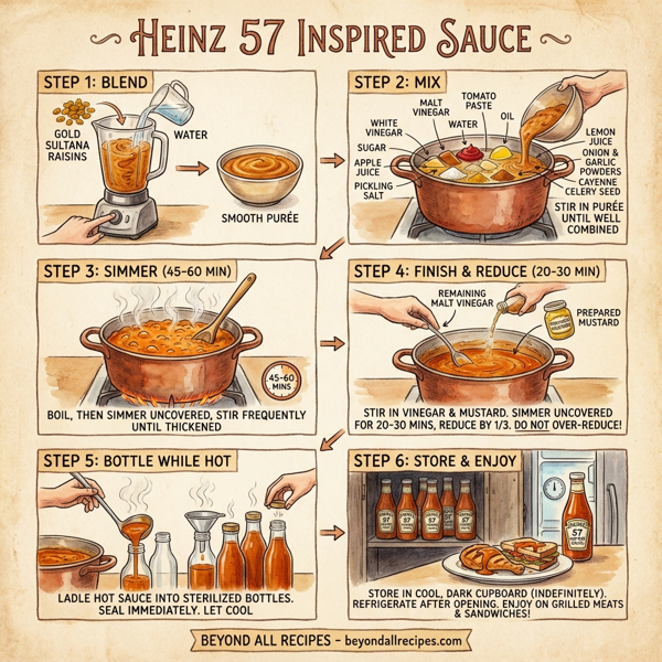 Heinz 57 Inspired Sauce instructions