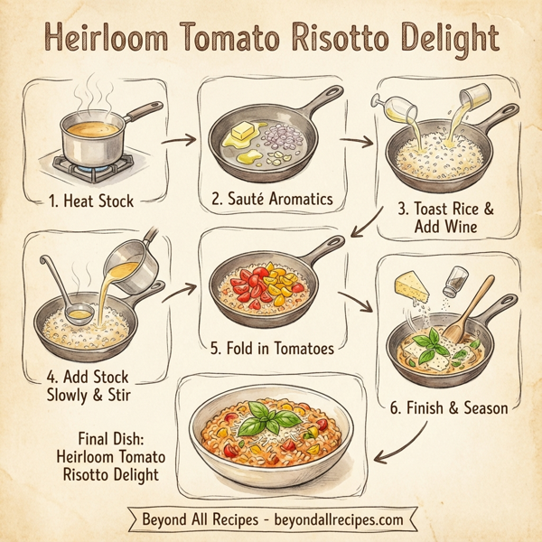 Heirloom Tomato Risotto Delight instructions