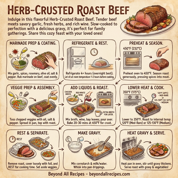 Herb-Crusted Roast Beef instructions