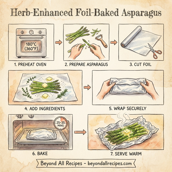 Herb-Enhanced Foil-Baked Asparagus instructions