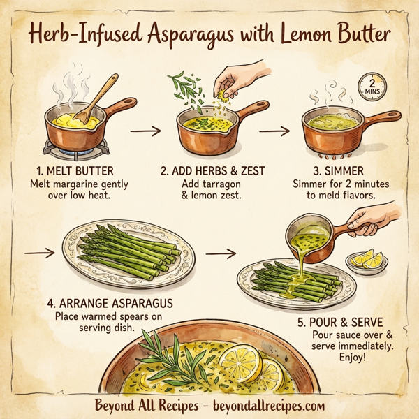 Herb-Infused Asparagus with Lemon Butter instructions
