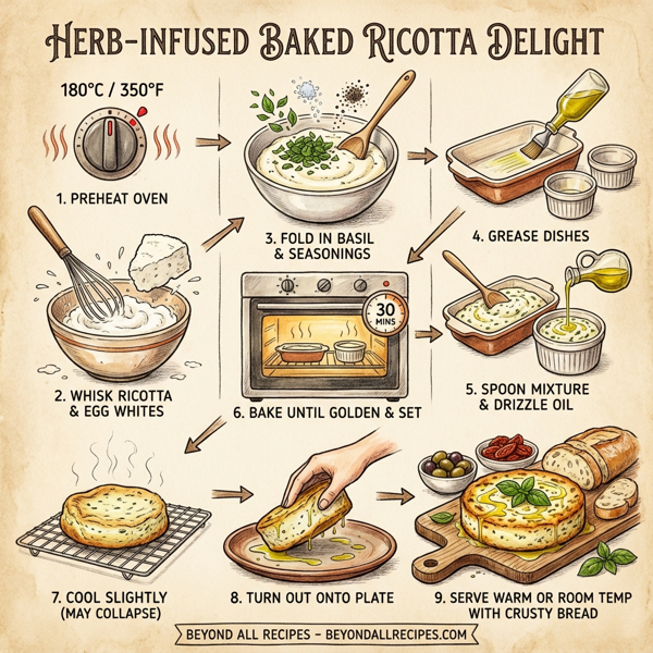 Herb-Infused Baked Ricotta Delight instructions