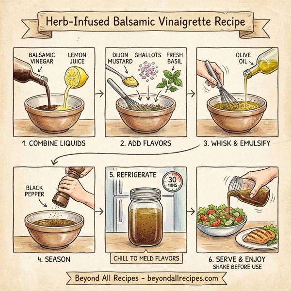 Herb-Infused Balsamic Vinaigrette instructions