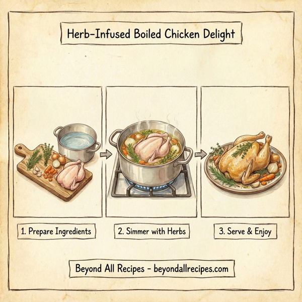 Herb-Infused Boiled Chicken Delight instructions