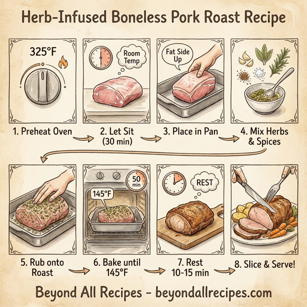 Herb-Infused Boneless Pork Roast instructions