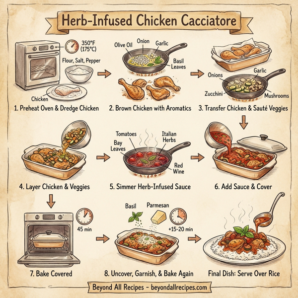 Herb-Infused Chicken Cacciatore instructions