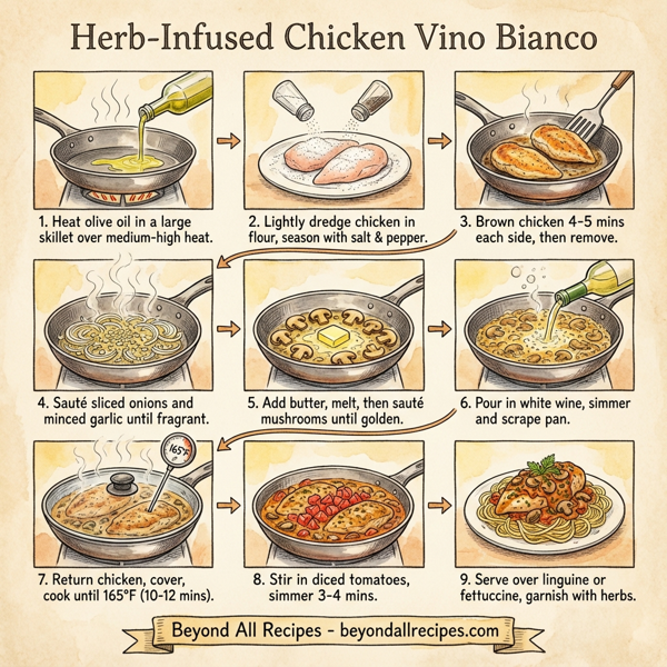 Herb-Infused Chicken Vino Bianco instructions