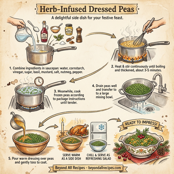 Herb-Infused Dressed Peas instructions