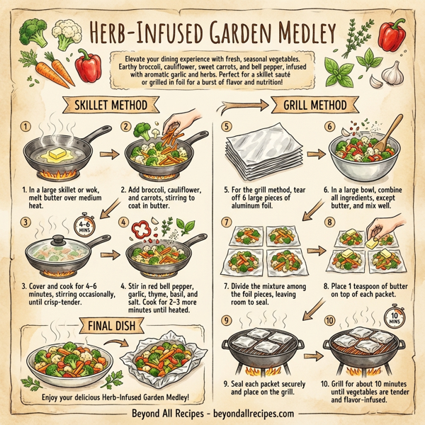 Herb-Infused Garden Medley instructions