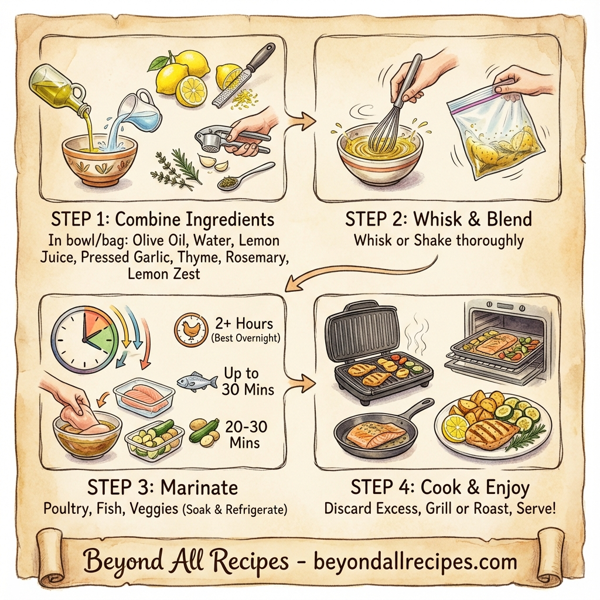 Herb-Infused Lemon Marinade instructions