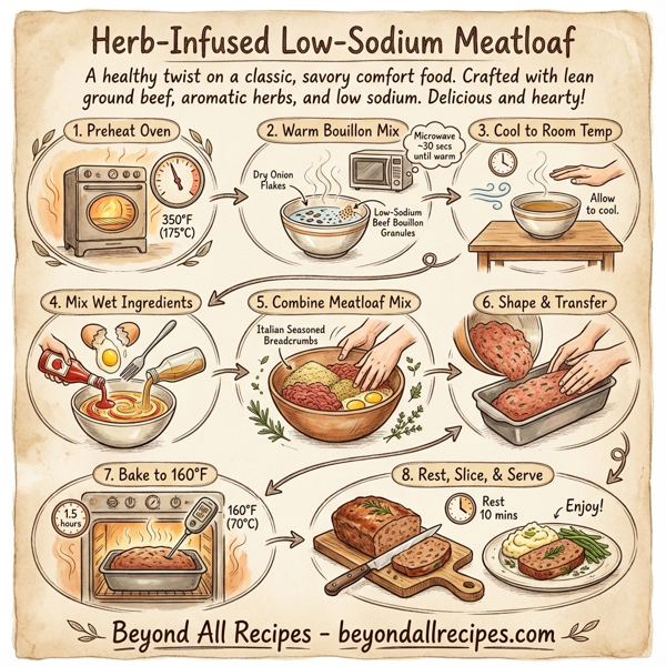 Herb-Infused Low-Sodium Meatloaf instructions