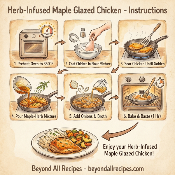 Herb-Infused Maple Glazed Chicken instructions