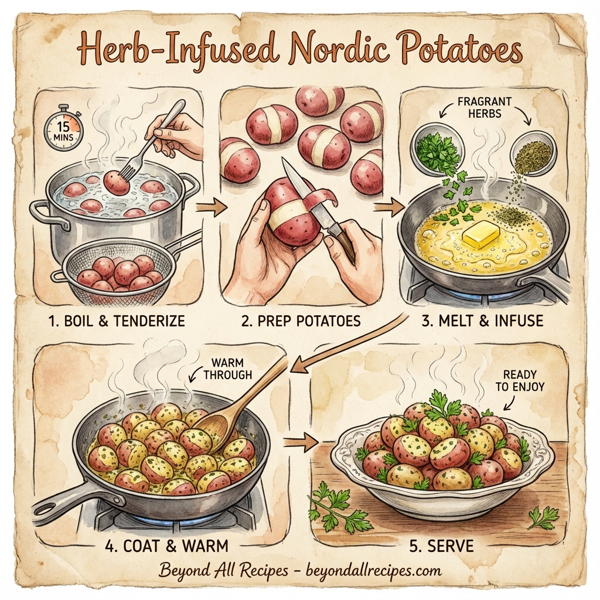 Herb-Infused Nordic Potatoes instructions