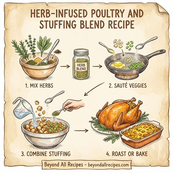 Herb-Infused Poultry and Stuffing Blend instructions
