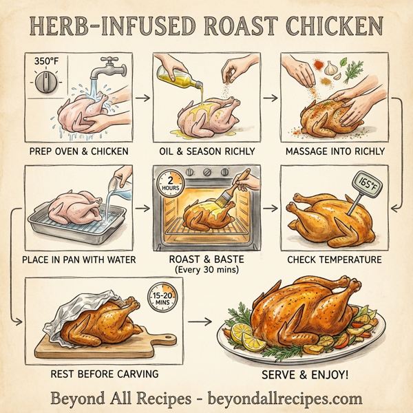 Herb-Infused Roast Chicken instructions