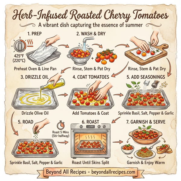 Herb-Infused Roasted Cherry Tomatoes instructions
