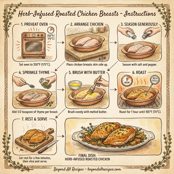 Herb-Infused Roasted Chicken Breasts instructions