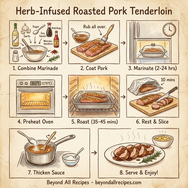 Herb-Infused Roasted Pork Tenderloin instructions