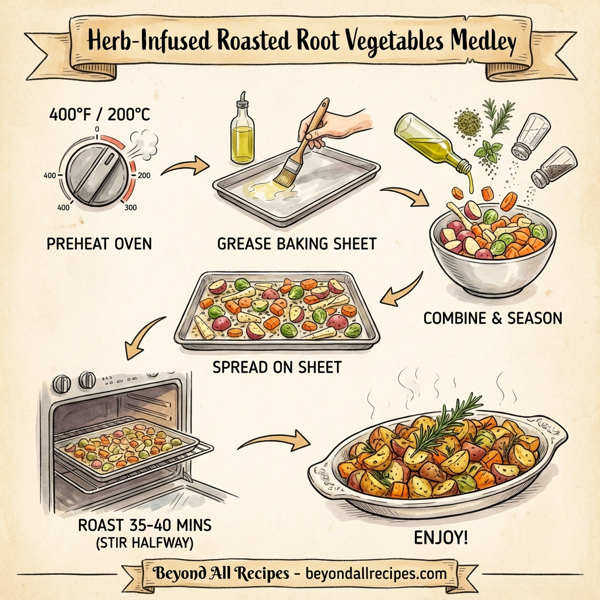 Herb-Infused Roasted Root Vegetables Medley instructions