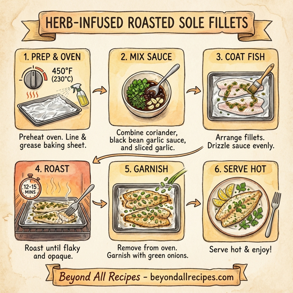 Herb-Infused Roasted Sole Fillets instructions