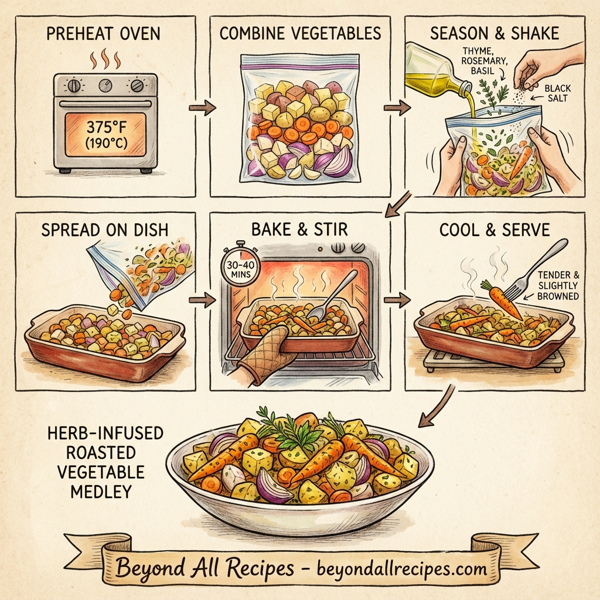 Herb-Infused Roasted Vegetable Medley instructions