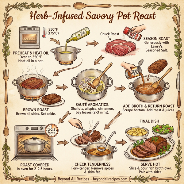 Herb-Infused Savory Pot Roast instructions